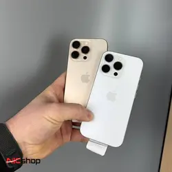گوشی طرح آیفون 16 پرومکس برند کلون iphone 16 pro max  دو سیم کارت رم 8 (فول کپی)