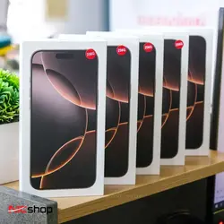 گوشی طرح آیفون 16 پرومکس برند کلون iphone 16 pro max  دو سیم کارت رم 8 (فول کپی)