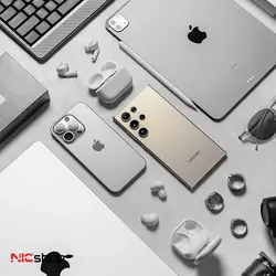 گوشی طرح آیفون 16 پرومکس برند کلون iphone 16 pro max  دو سیم کارت رم 8 (فول کپی)