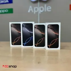 گوشی طرح آیفون 16 پرومکس برند کلون iphone 16 pro max  دو سیم کارت رم 8 (فول کپی)