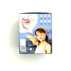 پنکه همراه مچی و شارژی3 سرعته سیلیکونی ریمکس با شارژ طولانی