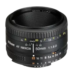 لنز نیکون Nikon AF NIKKOR 50mm F/1.8D