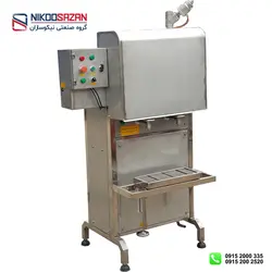 پرکن 2 نازل مایعات غلیظ نیمه اتومات | عسل | ارده | کرم کنجد