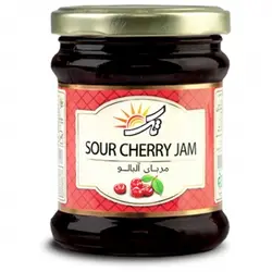 مربا آلبالو شیشه ای 280 گرمی تک8758