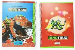 دفتر گلاسه فانتزی 40 برگ کارتونی 8501