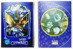 دفتر گلاسه فانتزی 40 برگ کارتونی 8501