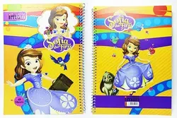 دفتر گلاسه فانتزی 40 برگ کارتونی 8501