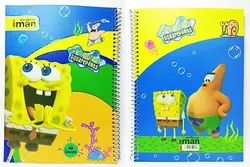 دفتر گلاسه فانتزی 40 برگ کارتونی 8501