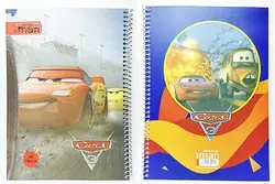 دفتر گلاسه فانتزی 40 برگ کارتونی 8501