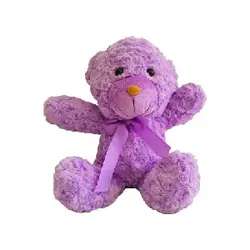 عروسک خرس بنفش