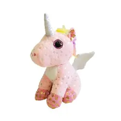 عروسک یونیکورن رنگین کمانی