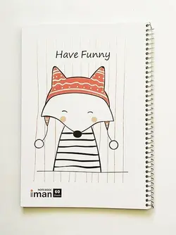 دفتر مشق 60 برگ فانتزی