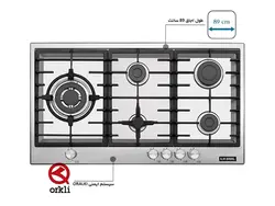 اجاق گاز صفحه ای ایلیا استیل مدل S 505