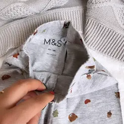 شلوار نخی بلوط M&S n2005