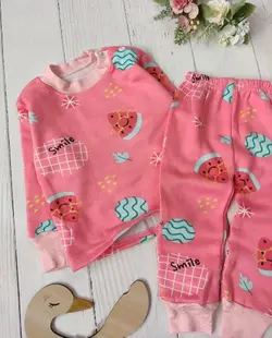 بلوز و شلوار توکرکی هندونه ای