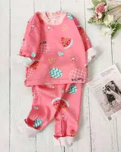 بلوز و شلوار توکرکی هندونه ای