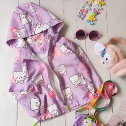 سویشرت بارونی دخترانه خرسی