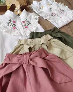 شومیز و شورت دامنی سایا