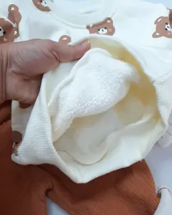 بیلر قهوه ایی دکمه