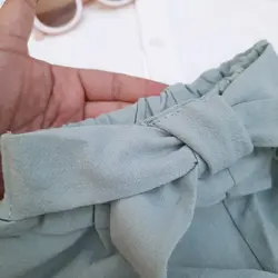 تاپ شلوارک گلدوزی