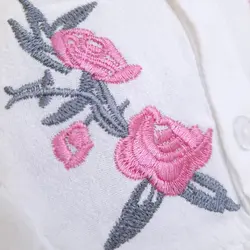 تاپ شلوارک گلدوزی