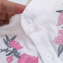 تاپ شلوارک گلدوزی