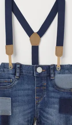 شورت جین کوتاه 4ماه تا 3 سال