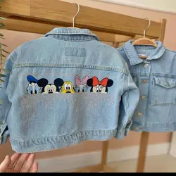 کت جین دخترانه رنگ برفی