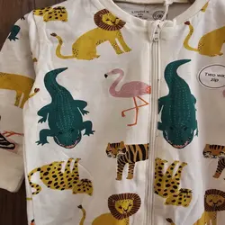 سرهمی دو زیپ حیوانات صفر تا 4 سال