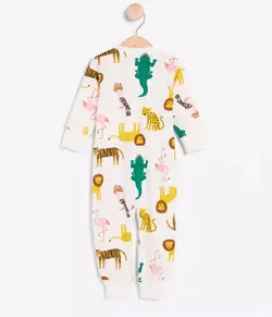 سرهمی دو زیپ حیوانات صفر تا 4 سال