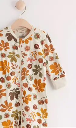 سرهمی نخی طرح برگ صفر تا ۴ سال