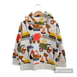 هودی پنبه ای ماشین کشاورزی ۶ ماه تا ۶ سال