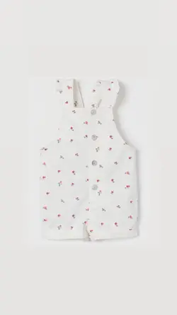 پیشبندی شورت کتان کش ۴ ماه تا ۲ سال