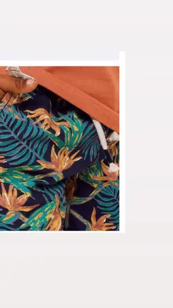 شورت کتان هاوایی یک تا ۷ سال