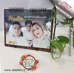 تقویم رومیزی سیزده برگ (5 برگ و 7 برگ) طراحی شده با عکسهای عزیزان شما