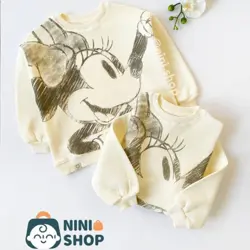 بلوز تك دورس ميني موس چاپ شاين دار ( داخل کرک)