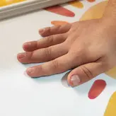 دیوارکوب اتاق کودک مدل اثر دست و پا طرح خورشید