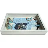 قاب لباس نوزادی پاپوش و پستانک کد W3040