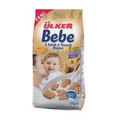 بیسکوئیت کودک  دارچینی اولکر به به 172 گرم