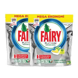 قرص ماشین ظرفشویی فیری پلاتینیوم 180عددی Fairy