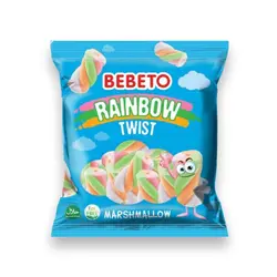 مارشمالو رنگین کمانی 70 گرم ببتو bebeto