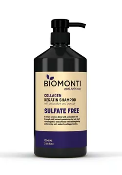 شامپو حالت دهنده بایومنتی حاوی کلاژن و کراتین