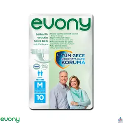 پوشک بزرگسال اونی (evony) سایز متوسط ۱۰ عددی