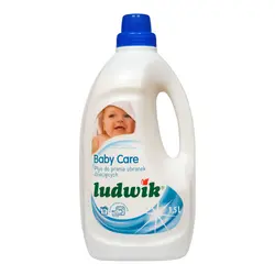 مایع لباسشویی کودک لودویک مدل Baby Care حجم 1500 میلی لیتر