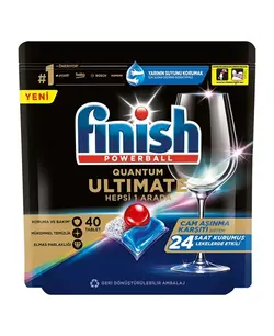 قرص ماشین ظرفشویی فینیش کوانتوم Ultimate Hepsi 1 Arada بسته 40 عددی