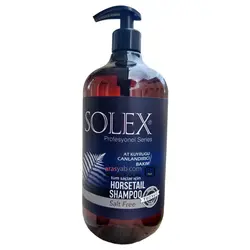 شامپو بدون نمک سولکس حاوی عصاره گیاه دم اسب مناسب انواع مو 1000 میل