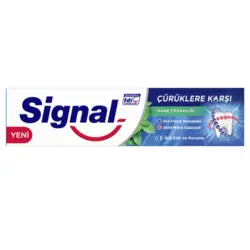 خمیر دندان سیگنال ضد پوسیدگی signal حاوی عصاره نعناع حجم 100 میلی