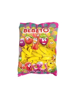 پاستیل شکری موزی ببتو 1 کیلویی Bebeto