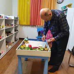 شن بازی درمانی