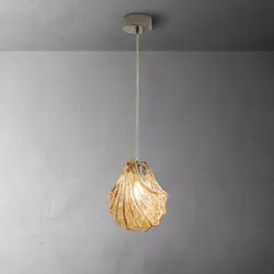 آویز دو کریستال صدف نیرا